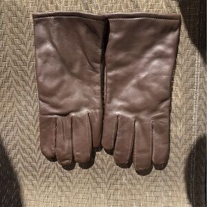 Classic Brown Leather Men’s Gloves